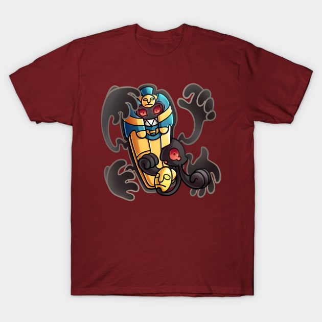 Yamask & Cofagrigus T-Shirt by PrinceofSpirits